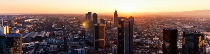 Frankfurt panorama