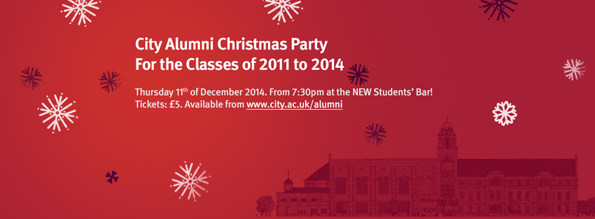 City Alumni Christmas Party 2014